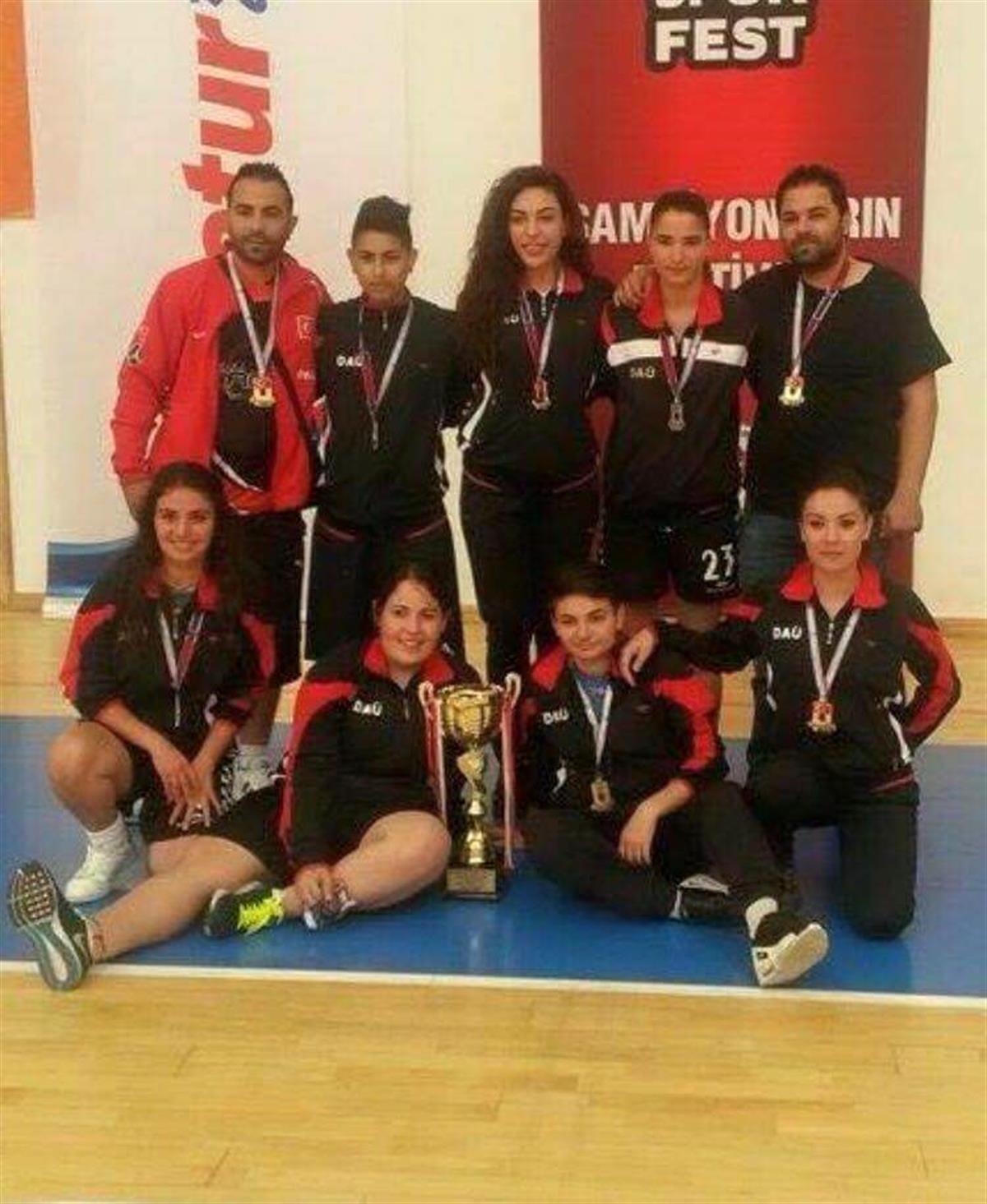 EMU Futsall Women Team Champion İn Turkey...