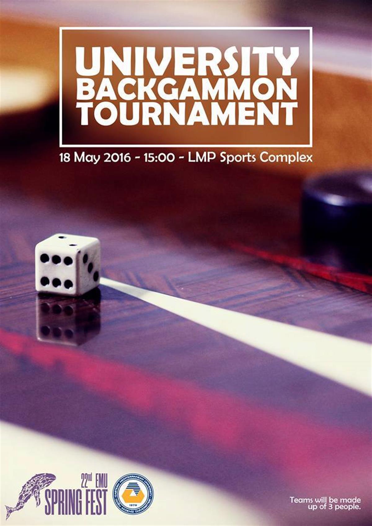University Bakgammon Tournament...